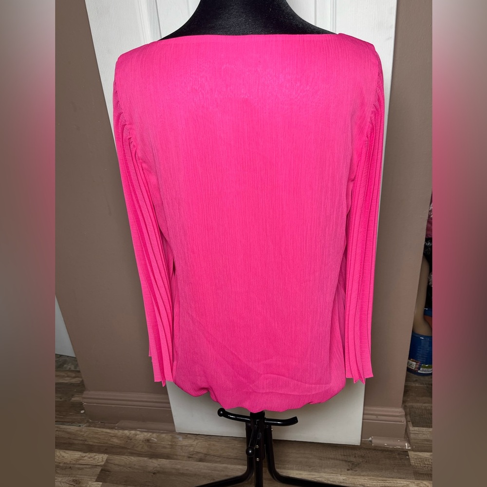 Alfani Top Women’s Size 8 Pink, 100% Polyester - Picture 12 of 17
